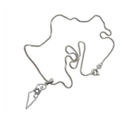 925 Sterling Silver Pendant Necklace Outline of Is... | Jewish Pendant