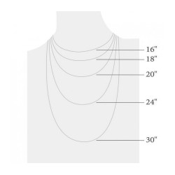 925 Sterling Silver Pendant Necklace Outline of Is... | Jewish Pendant