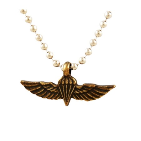 Necklace Israeli Army Paratroopers Insignia Bronze P... | Israeli Army