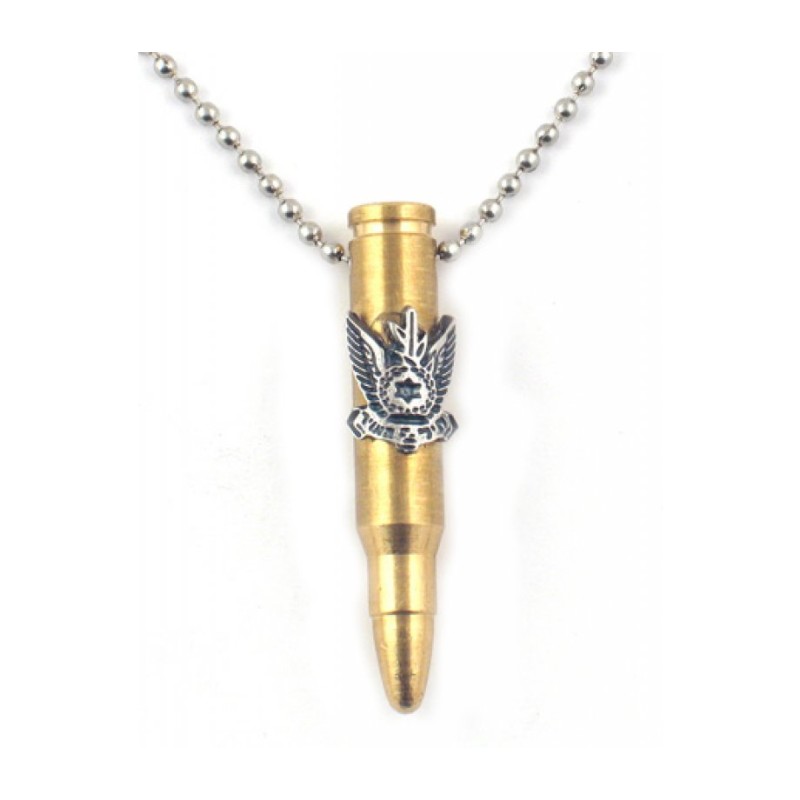Bronze Israeli Army M 16 Rifle Bullet Pendant Air Fo... | Israeli Army