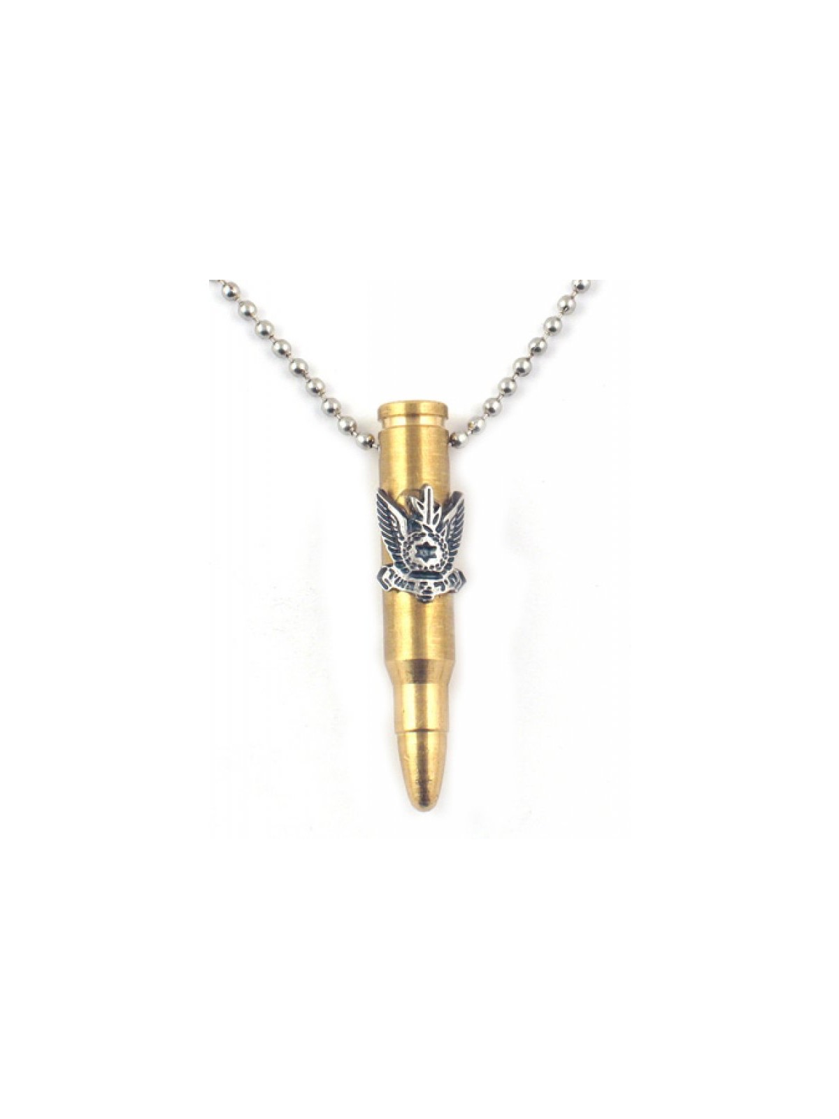 Bronze Israeli Army M 16 Rifle Bullet Pendant Air Fo... | Israeli Army