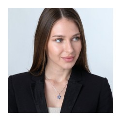 Sterling Silver Double Star of David Pend... | Jewish Gift from Israel