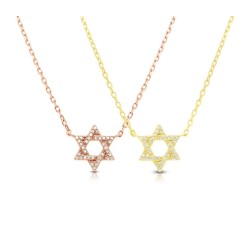 Rose Gold Plated Sterling Silver Necklace... | Israeli Fashion Jewelry