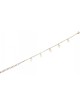 Anklet Gold Rhodium Chain with Gold Hamsas | Judaica Anklets