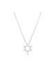 Sterling Silver Necklace Star of David Pe... | Israeli Fashion Jewelry