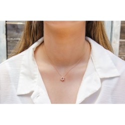 Star of David Pendant on Rose Gold Plated... | Israeli Fashion Jewelry