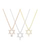 Star of David Pendant on Rose Gold Plated... | Israeli Fashion Jewelry