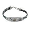 Shema Yisrael Prayer Silver Bracelet by Golan | Men Jewelry