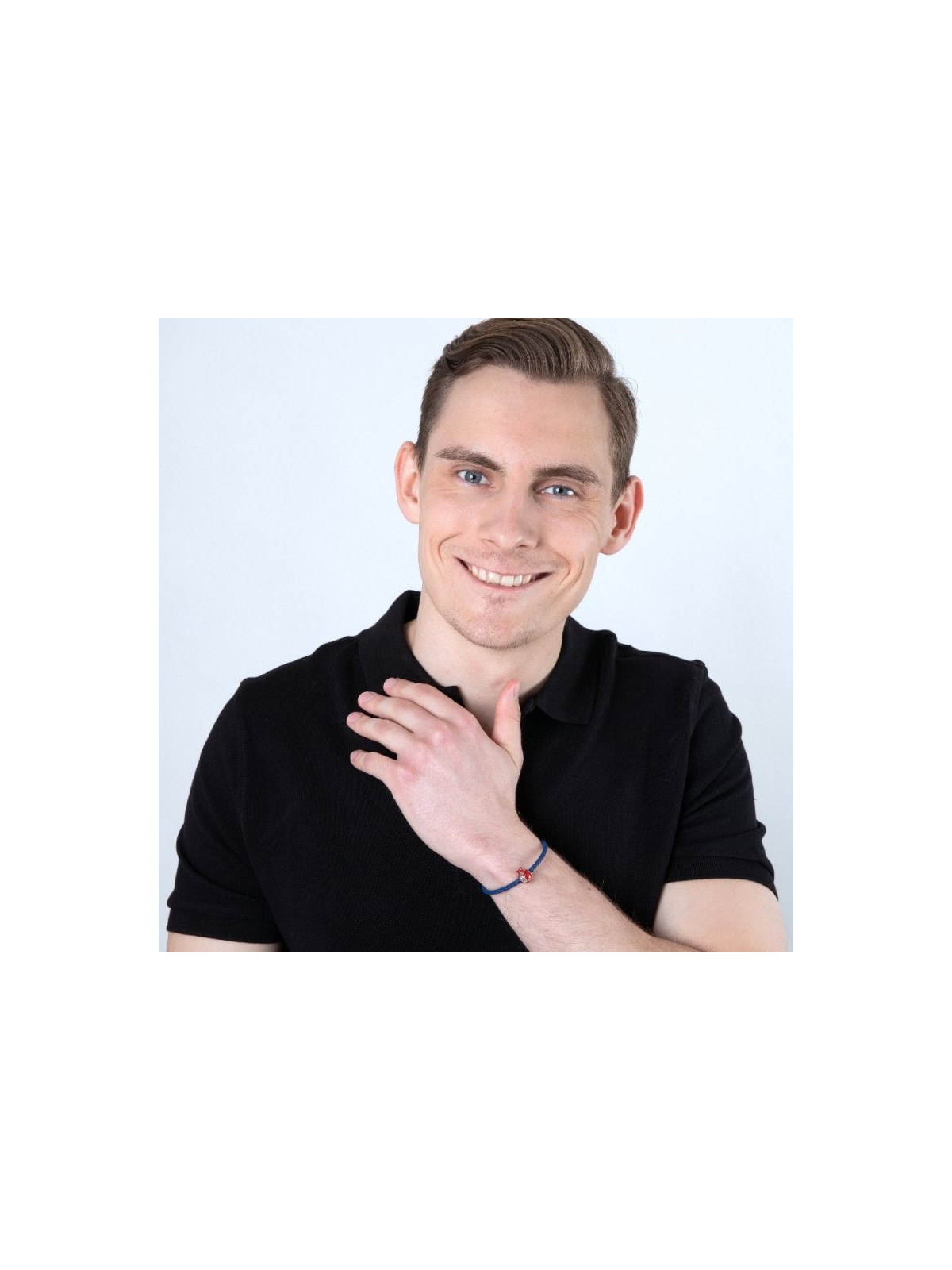 Sterling Silver Red Enamel Pomegranate Charm | Judaica Charms