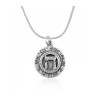 Hand Etched Shema Pendant from Golan Studio | Jewish Pendant