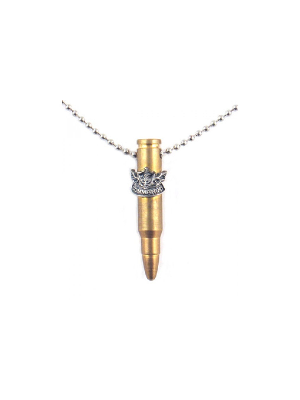 Necklace Gold Israeli Army M 16 Rifle Bullet Pendant... | Israeli Army
