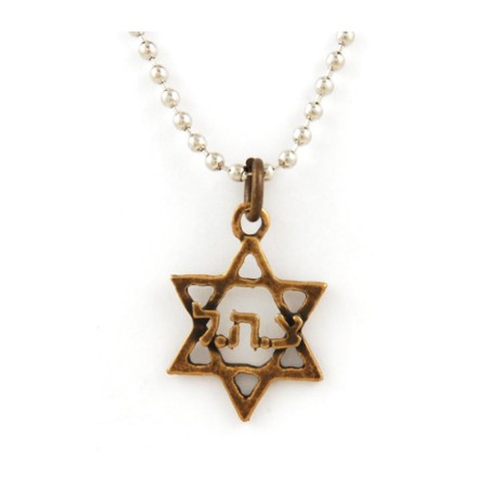 Necklace Israeli Army Star of David ZAHAL Pendant Ch... | Israeli Army