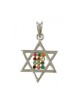 Gold Filled Two Tone Star of David Choshe... | Jewish Gift from Israel