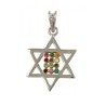 Gold Filled Two Tone Star of David Choshe... | Jewish Gift from Israel