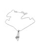 Étoile de David sur les contours d'Israël en argent sterling 925... | AJDesign
