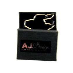 Stainless Steel Mans Bracelet Curved Links Bo... | Bracelets & Anklets