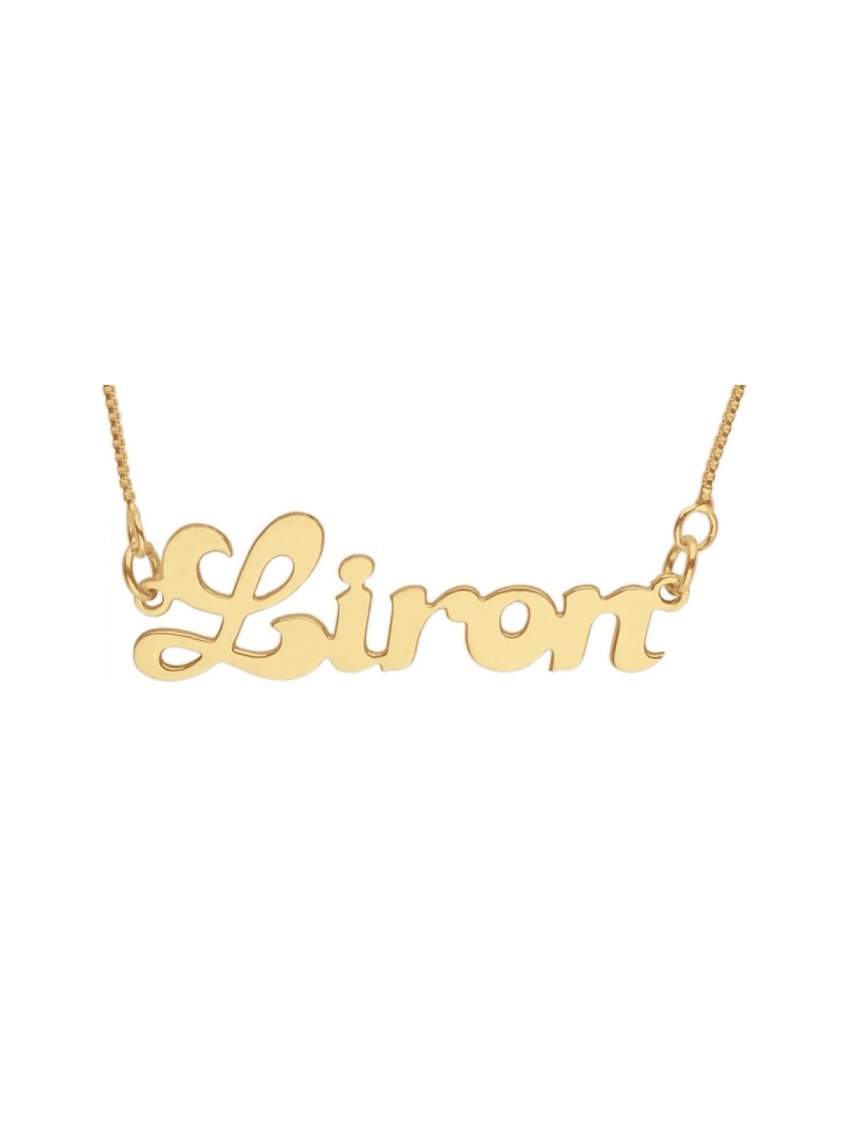 Gold Plated Personalized English Name Neckla... | Personalized Jewelry