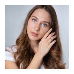 Sterling Silver Ring with Cutout Gold Plated Hebrew ... | Jewish Rings