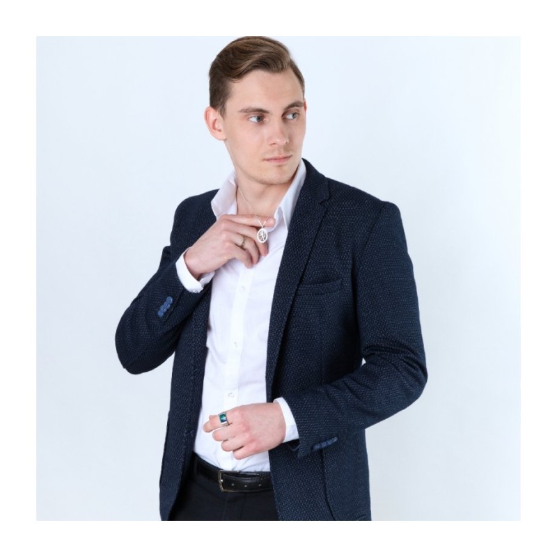 טבעת כסף סטרלינג עם מגזרת מצופה זהב עברית ... | טבעות יהודיות