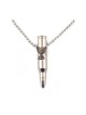 Collier Argent Pendentif Balle de l'Armée Israélienne avec Bro... | Armée israélienne