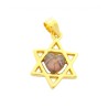 Gold Filled Amethyst Star of David Pendant | Jewish Gift from Israel