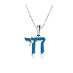 Collier pendentif en argent sterling Chai W... | Colliers et pendentifs Chai