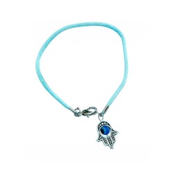 Colored Cord Kabbalah Bracelet Hamsa Char... | Jewish Gift from Israel