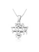 Sterling Silver Pendant Necklace Ani Ledodi I Am F... | Jewish Pendant