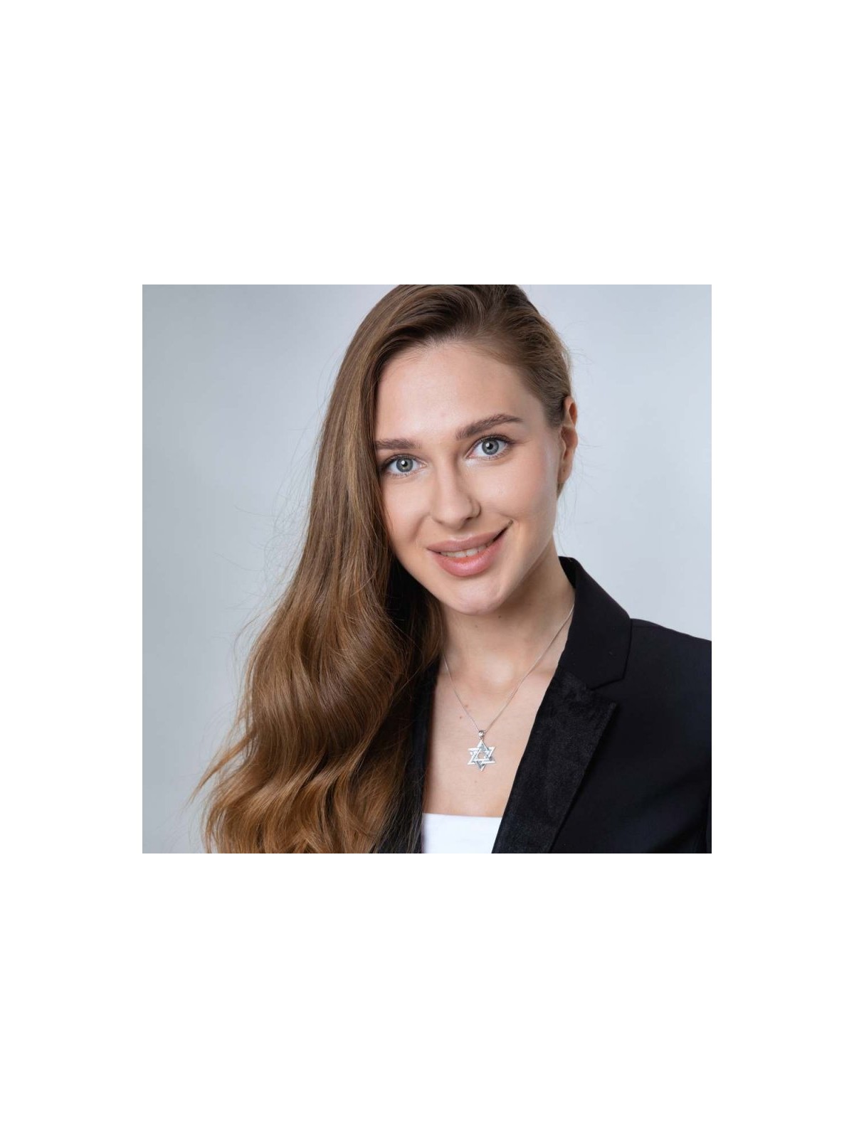 Sterling Silver Double Star of David Pend... | Jewish Gift from Israel