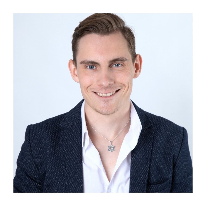 Sterling Silver Double Star of David Pend... | Jewish Gift from Israel