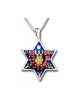 Sterling Silver Star of David Pendant ... | Necklaces by Esther Shahaf
