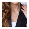 Sterling Silver and Gold Plated Pendant N... | Jewish Gift from Israel