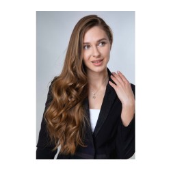 Sterling Silver and Gold Plated Pendant N... | Jewish Gift from Israel