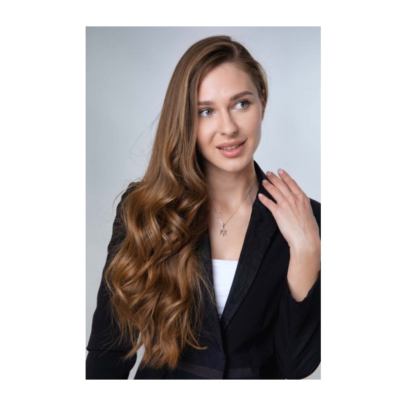 Sterling Silver and Gold Plated Pendant N... | Jewish Gift from Israel