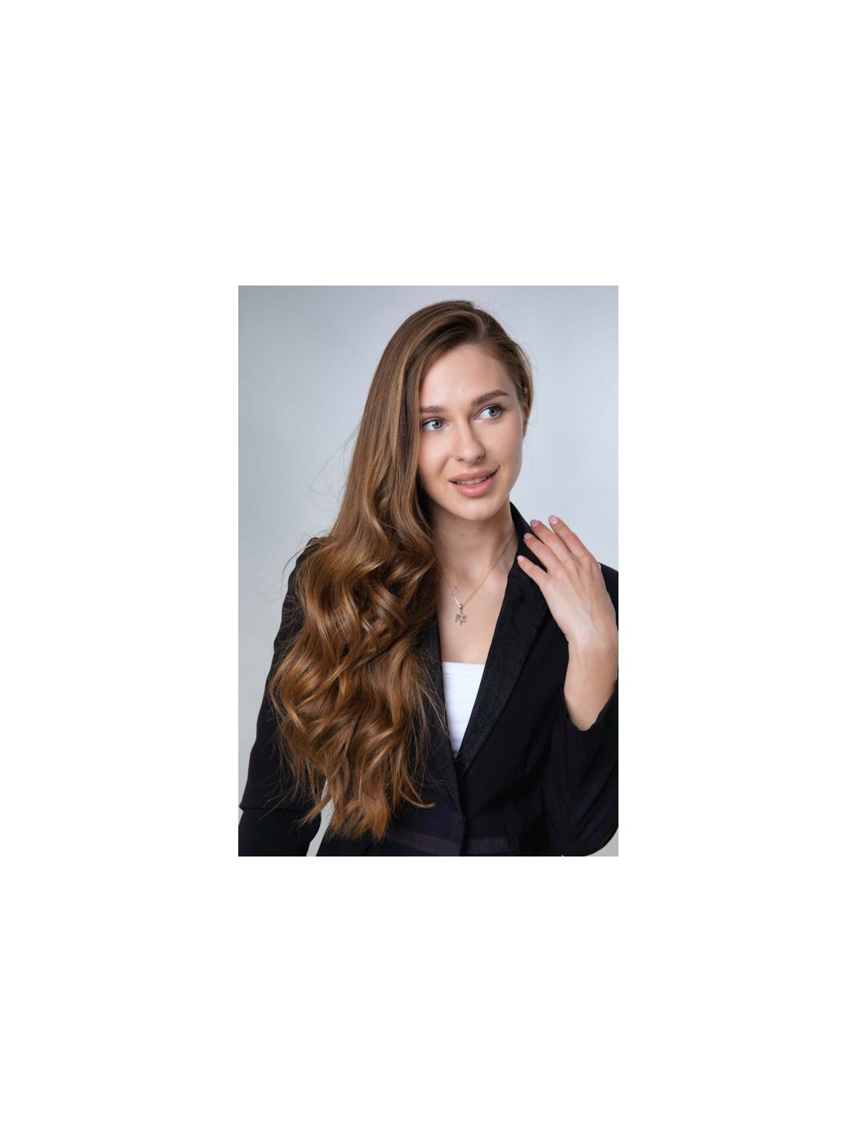 Sterling Silver and Gold Plated Pendant N... | Jewish Gift from Israel