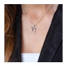 Sterling Silver Necklace Chai Hebrew Le... | Chai Necklaces & Pendants