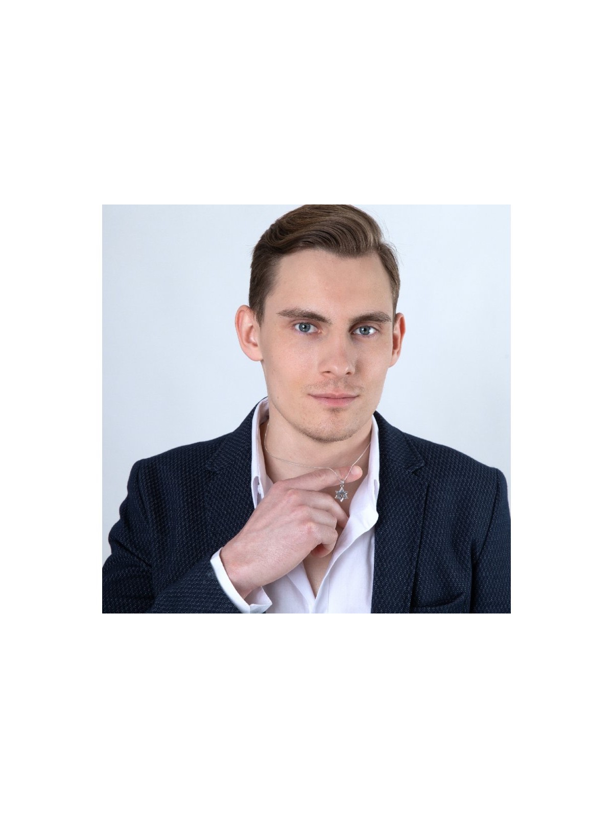 Sterling Silver Pendant Necklace Engrav... | Chai Necklaces & Pendants