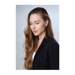 Sterling Silver Earrings Interlocking Star of David | Earrings