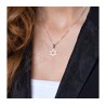 Sterling Silver and Gold Plated Pendant N... | Jewish Gift from Israel
