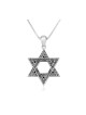 Sterling Silver Pendant Necklace Decorati... | Jewish Gift from Israel