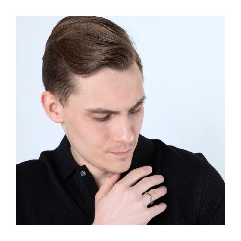 Bague en argent sterling Découpe Ani Ledodi Mots en hébreu... | Anneaux juifs