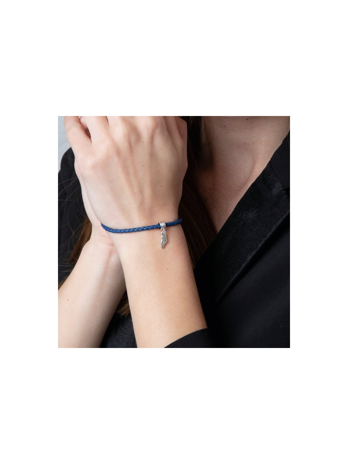 Sterling Silver Israel Map Charm | Judaica Charms