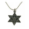 Necklace with Star of David Pendant and Air Force Em... | Israeli Army
