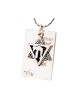 Chai Star of David Dog Tag Pendant by G... | Chai Necklaces & Pendants