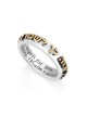 Sterling Silver and Gold Plated Ring Psalm Protectio... | Jewish Rings