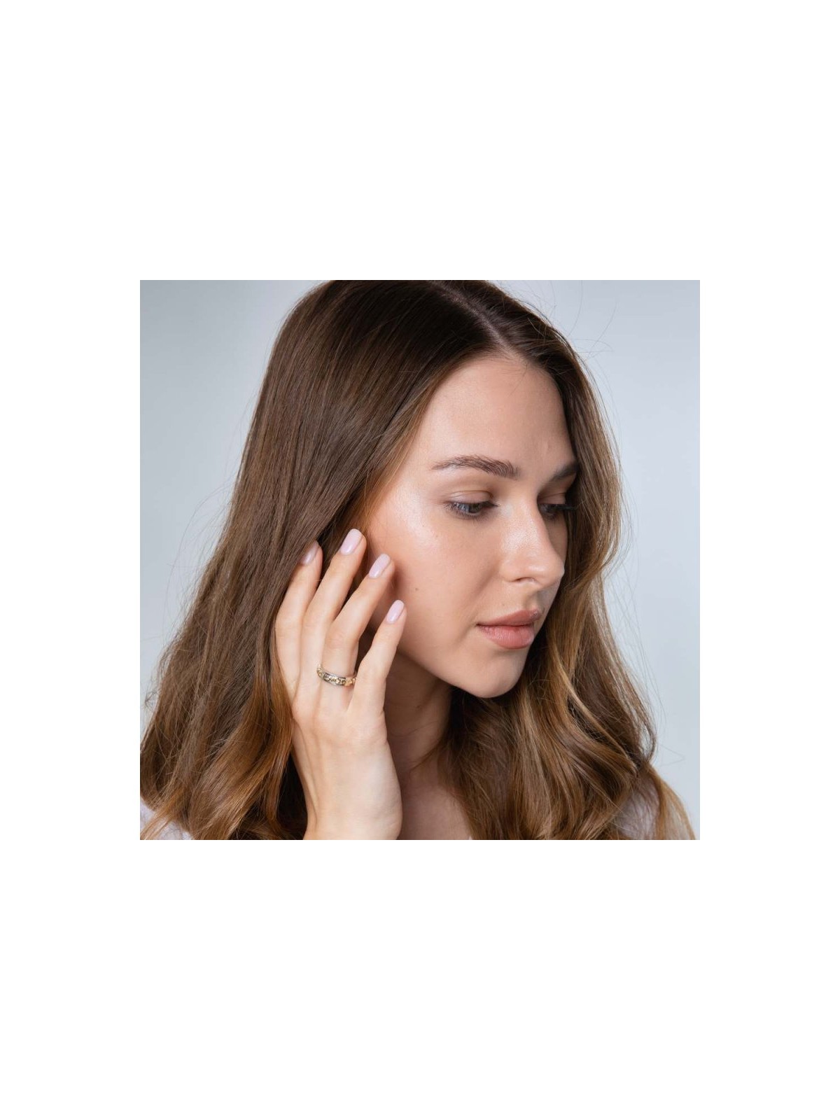 Bague en argent sterling et plaqué or Psaume Protectio... | Anneaux juifs