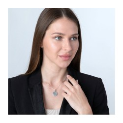 Sterling Silver Pendant Necklace Hebrew Engraved S... | Jewish Pendant