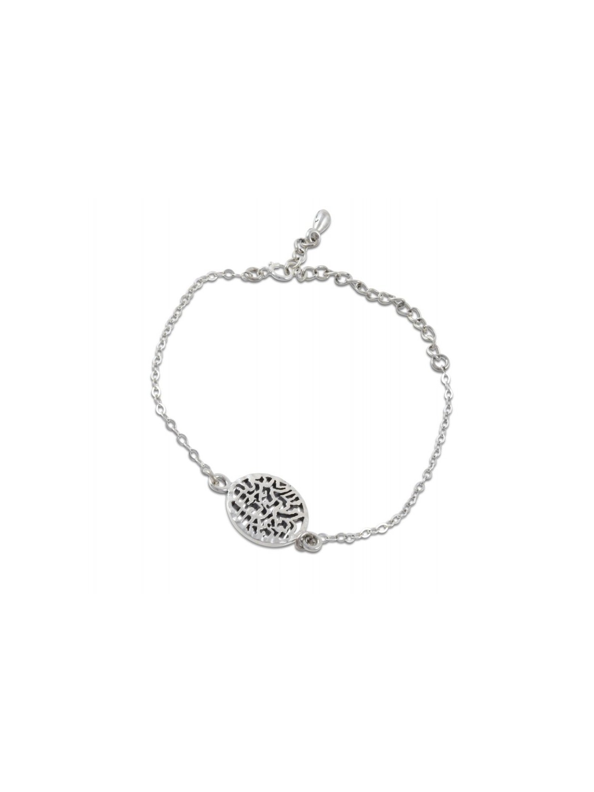 AJDesign 925 Sterling Silver Bracelet Circular Disc with... | AJDesign