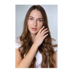 Open Sterling Silver Ring Red Pomegranate and Star o... | Jewish Rings