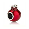 Sterling Silver Pomegranate Bracelet Charm | Judaica Charms
